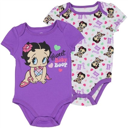 Sweet Baby Boop Betty Boop Onesie Set | Betty Boop Baby Clothes