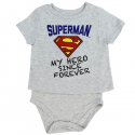 DC Comics Superman My Hero Since Forever Baby Boy T Shirt Onesie