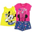 Disney Minnie Mouse 3 Piece Toddler Girls Short Set