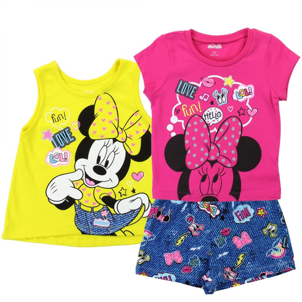 girls minnie mouse shorts