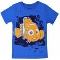 Disney Pixar Finding Dory Nemo Blue Short Sleeve Toddler Boys Shirt
