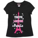 RMLA Tokyo London Paris Short Sleeve Girls Shirt