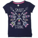 Love @ First Sight Smart and Strong Navy Blue Shirt And Scarf