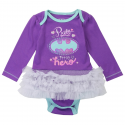 DC Comics Batgirl Pretty Little Hero Purple Tutu Onesie Houston Kids Fashion Clothing