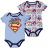 DC Comics Superman Mommy's Hero Baby Boys Onesie Set Free Shipping Houston Kids Fashion Clothing Store