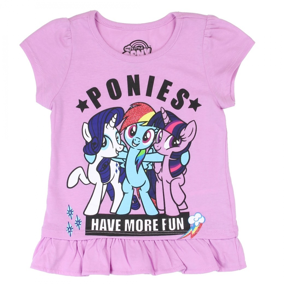 My Little Pony Ponies Have More Fun Toddler Girls Shirt Houston Kids