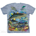 The Mountain Artwear Wicked Reef Sharks Short Sleeve Shirt Houston Kids Fashion Clothing Store