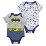 DC Comics Baby Batman 2 Pack Onesie Set Free Shipping Houston Kids Fashion Clothing Store