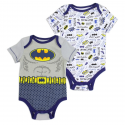 DC Comics Baby Batman 2 Pack Onesie Set Free Shipping Houston Kids Fashion Clothing Store