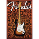 Fender Guitar Wall Poster