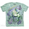 The Mountain Artwear Butterflies and Unicorn Short Sleeve Shirt Houston Kids Fashion Clothing Store