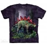The Mountain Stegosaurus Short Sleeve Youth Shirt Houston Kids Fashion Clothing Store