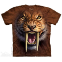 The Mountain Sabertooth Tiger Short Sleeve Youth Shirt