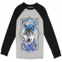 PS From Aeropostale Wolf Long Sleeve Boys Shirt Free Shipping Houstonn Kids Fashion Clothing Store