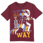 PS From Aeropostale He's Going All The Way Football Player Boys Shirt Free Shipping Houston Kids Fashion Clothing Store