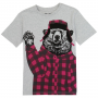 PS From Aeropostale Bear In Red Flannel Shirt And Hat Boys Shirt Free Shipping Houston Kids Fashion Clothing Store
