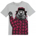 PS From Aeropostale Bear In Red Flannel Shirt And Hat Boys Shirt
