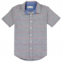 PS From Aeropostale Grey Boys Button Down Shirt With Front Pocket Free Shipping Houston Kids Fashion Clothing Store