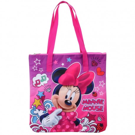 Disney Minnie Mouse Pink Zippered Girls Tote Bag Houston Kids Fashion Clothing Store