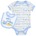 Weeplay Large And In Charge Dinosaur Onesie And Bib