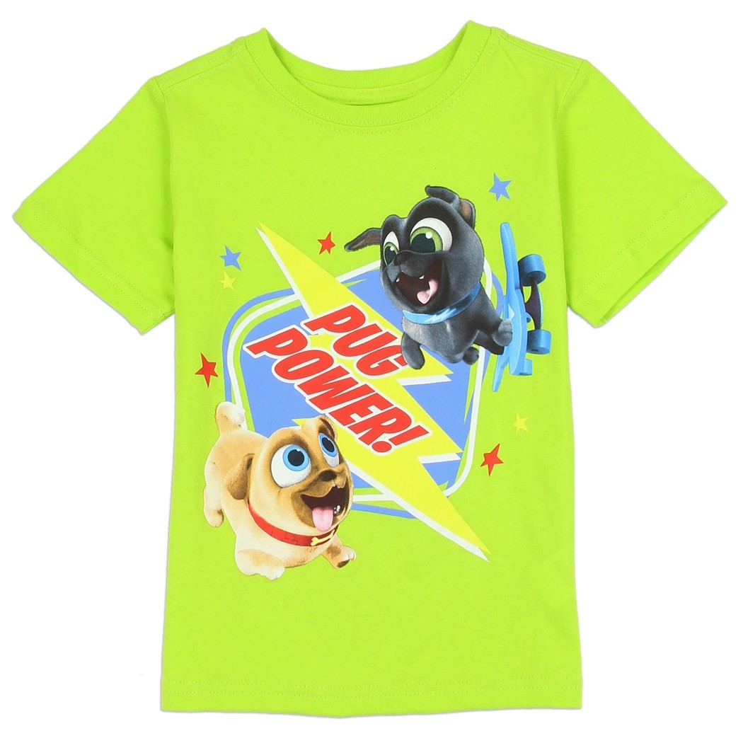 Puppy Dog Pals Pug Power Toddler Boys Shirt | Free Shipping