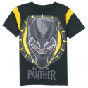 Marvel Comics Black Panther Black Short Sleeve Boys Shirt Houston Kids Fashion Clothing 