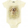 The Mountain Artwear Golden Puppy Infant Onesie Free Shipping Houston Kids Fashion Clothing Store