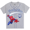 Marvel Comics Spider Man Pin Stripe Baseball Boys Shirt