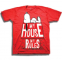 Peanuts Snoopy My House My Rules Toddler Boys Shirt Free Shipping Houston Kids Fashion Clothing