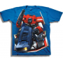 Transformers Boys Optimus Prime Royal Blue Boys Shirt Free Shipping Houston Kids Fashion Clothing Store