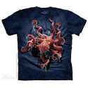 The Mountain Climbing Octopus Short Sleeve Shirt