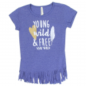 Love @ First Sight Young Wlid And Free Girls Shirt Free Shipping Houston Kids Fashion Clothing