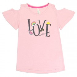 Love @ First Sight Love Every Day Cold Shoulder Girls Shirt Free Shipping Houston Kids Fashion Clothing Store