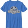 Jurassic World Silver Logo Boys Shirt