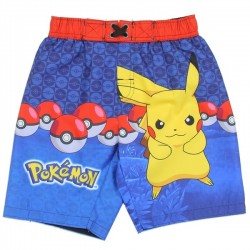 Pokemon Pikachu And Pokeballs Boys Swim Shorts Free Shipping Houston Kids Fashion Clothing Store
