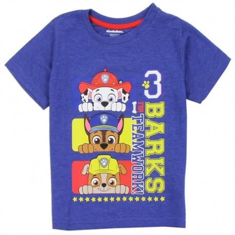 Nick Jr Paw Patrol 3 Barks For Teamwork Toddler Boys Shirt Free Shipping Houston Kids Fashion Clothing Store