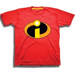 Disney Incredibles 2 Logo Red Boys Shirt Free Shipping Houston Kids Fashion Clothing Store