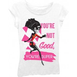 Disney Incredibles 2 You're Not Good You're Super Girls Princess Tee Free Shipping Houston Kids Fashion Clothing Store