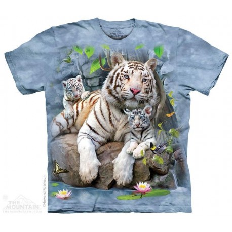 The Mountain Company White Tigers Of Bengal Boys Shirt Free Shipping Houston Kids Fashion Clothing Store