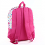 Confetti Pink And Blue Stars White Backpack With Matching Pencil Case Free Shipping