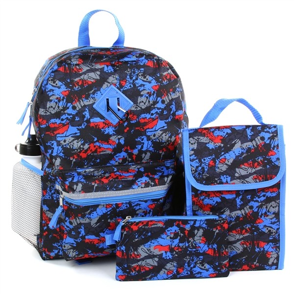 Pokemon 4 Piece Set: Backpack, Lunch Bag, Pencil Case & Water