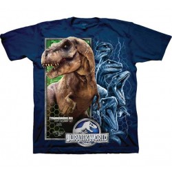 Freeze Apparel Jurassic World T Rex Boys Shirt Free Shipping Houston Kids Fashion Clothing