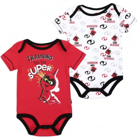 Disney Team Incredibles Jack Jack Training To Be Super 2 Piece Baby Boys Onesie Set Free Shipping Houston Kids Fashion Clothing