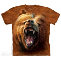 The Mountain Company Grizzly Bear Growl Kids Shirt Free Shipping Houston Kids Faashion Clothing Store
