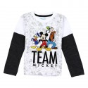 Disney Mickey Mouse Team Mickey Long Sleeve Toddler Boys Shirt Free Shipping Houston Kids Fashion Clothing Store