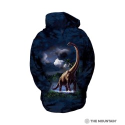 The Mountain Artwear Brachiosaurus Pullover Hoodie Sweatshirt Free Shipping Houston Kids Fashion Clothing Store 