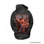 The Mountain Artwear Fire Dragons Pullover Hoodie Sweatshirt Free Shipping Houston Kids Fashion Clothing Store