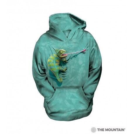 The Mountain Artwear Climbing Chameleon Hoodie Sweatshirt free Shipping Houston Kids Fashion Clothing Store
