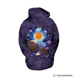 The Mountain Artwear You Are Here Face Cosmos Hoodie Sweatshirt Free Shipping Houston Kids Fashion Clothing Store