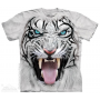 The Mountain Company Big Face Tribal White Tiger Kids Shirt Free Shipping Houston Kids Fashion Clothing